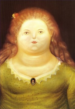 Fernando Botero Painting - Delfina Fernando Botero